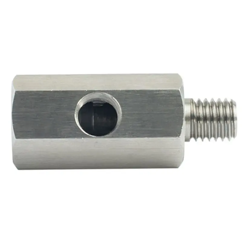 2X Metric Adapter Oil Pressure Sensor 1/8 Inch NPT Female X M10 M10X1.5 Male & Female Tee-A08Q