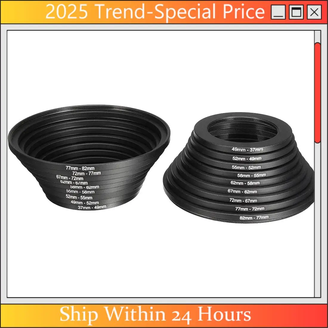 

CHYY Top 3 Steps Macro Extension Ring Tube For All Nikon Dslr Slr Uk Local Shipping & 18Pcs Lens Filter Ring Adapter Step Up Dow