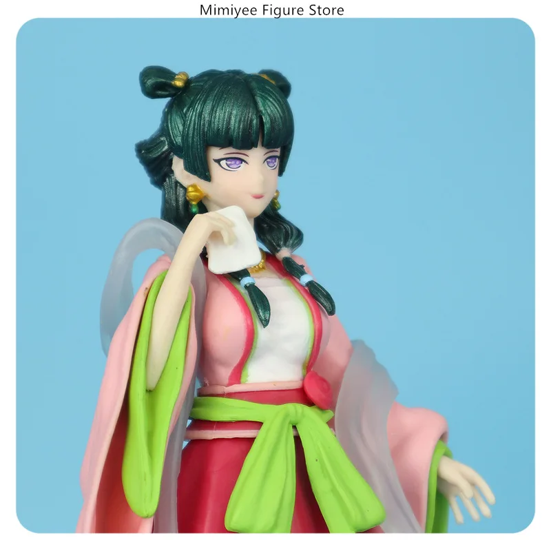 18,5 CM Figurka Anime Apothecary Diaries Maomao, stojąca, dekoracja na biurko, statuetka kolekcjonerska, ozdoba, zabawka, prezent