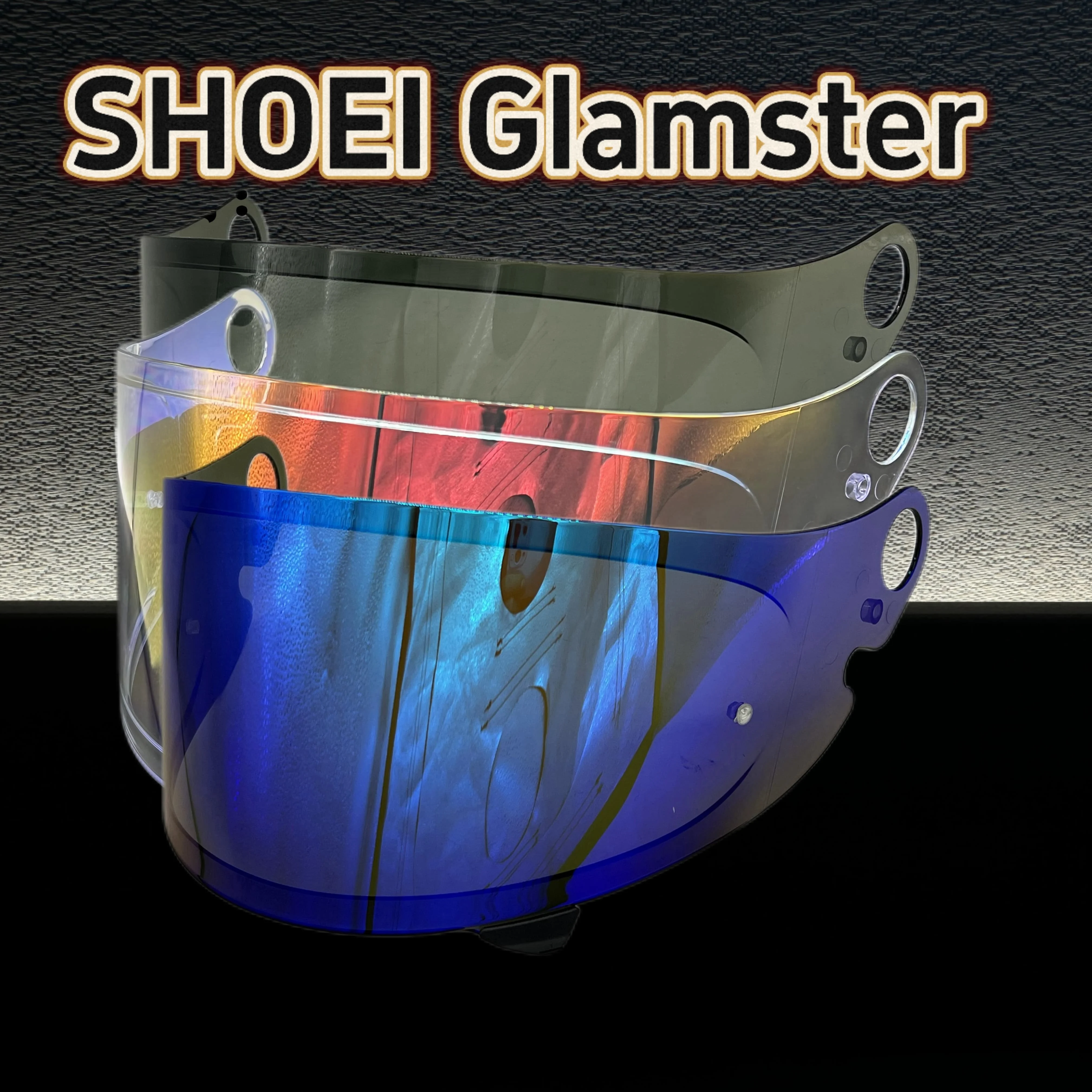 

SHOEI Glamster мотоциклетный шлем линзы ретро анфас шлем козырек анти-УФ Glamster CPB-1V Casco SHOEI аксессуары для мотоциклов