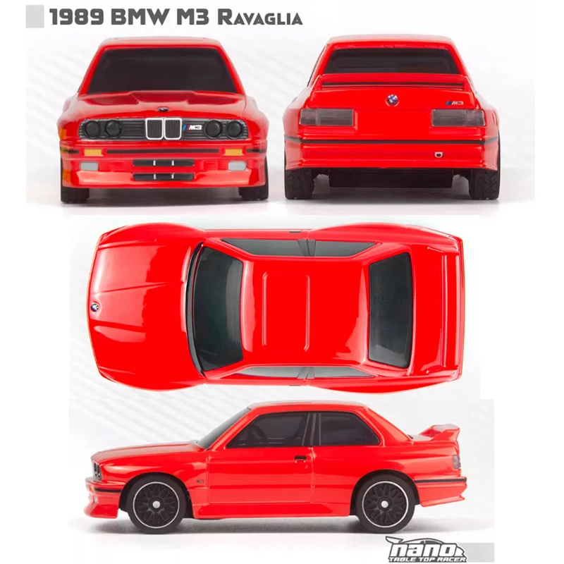 NUOVO 1:64 HPI Nano TTR M3 RAVAGLIA Rc Auto Mini Rc Drift Car Proporzione completa RTR Simulazione Auto da corsa ad alta velocità Giocattoli di compleanno