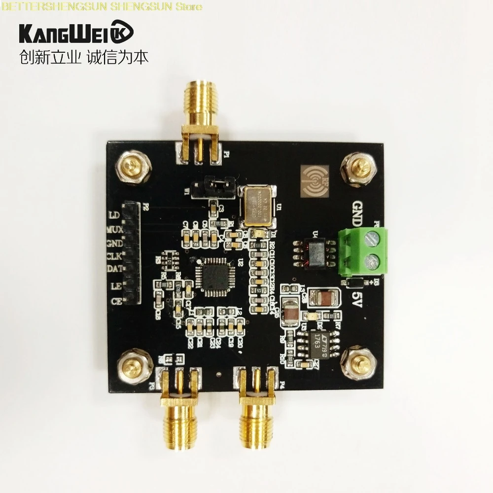 ADF4351 PLL module 35M-4.4GHz ADF4350 RF signal source frequency synthesizer