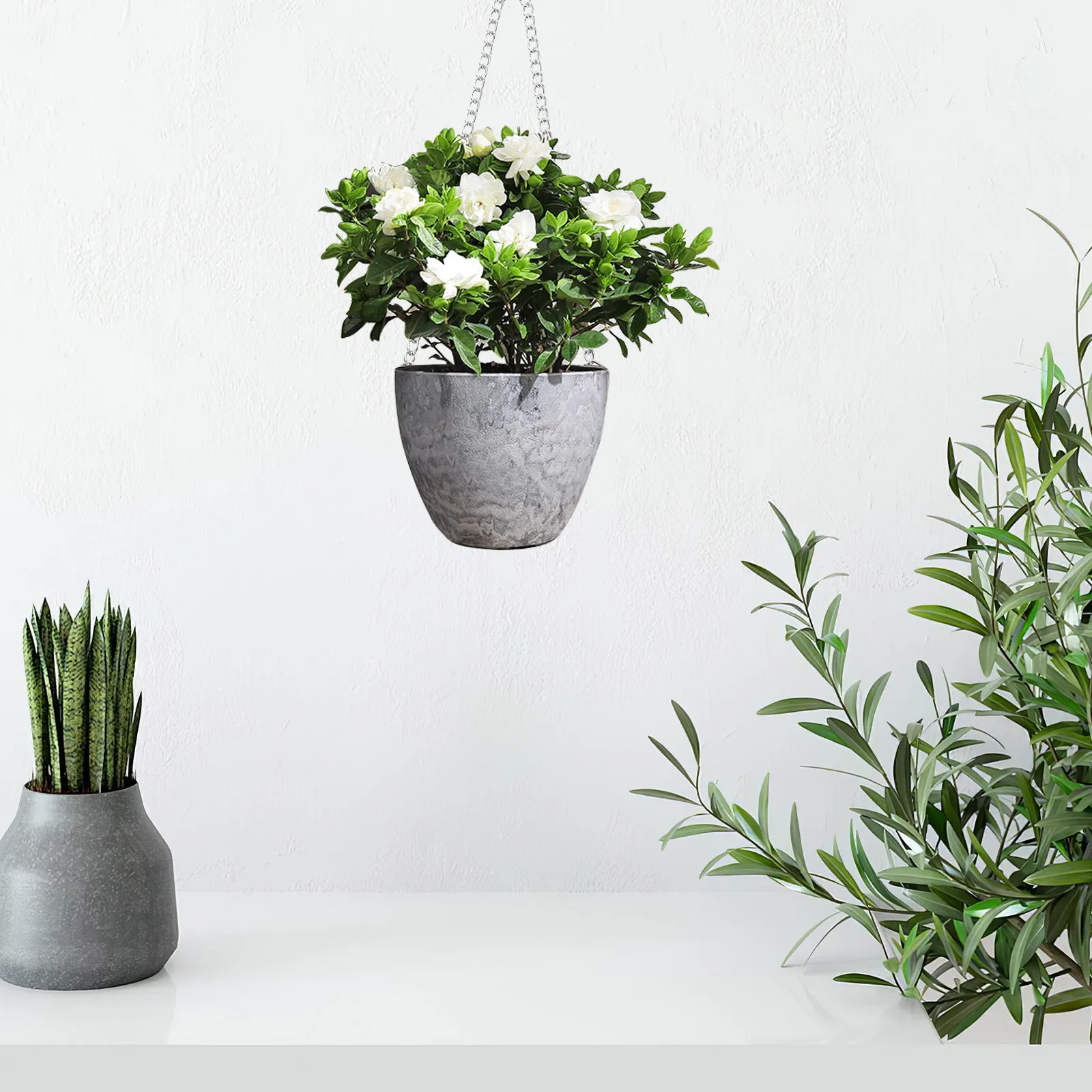 10Pcs Flower Pot Hanging Chain For Hanging Signs Outdoor Decor Strong Iron Chains Heavy Plant Hangers Indoor