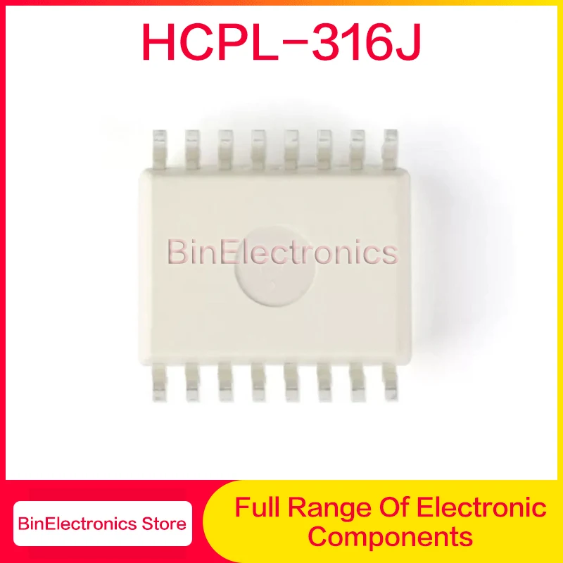 10Pcs/Lot HCPL-316J A316J SOP-16 IGBT Driver Optocoupler Chip New Original