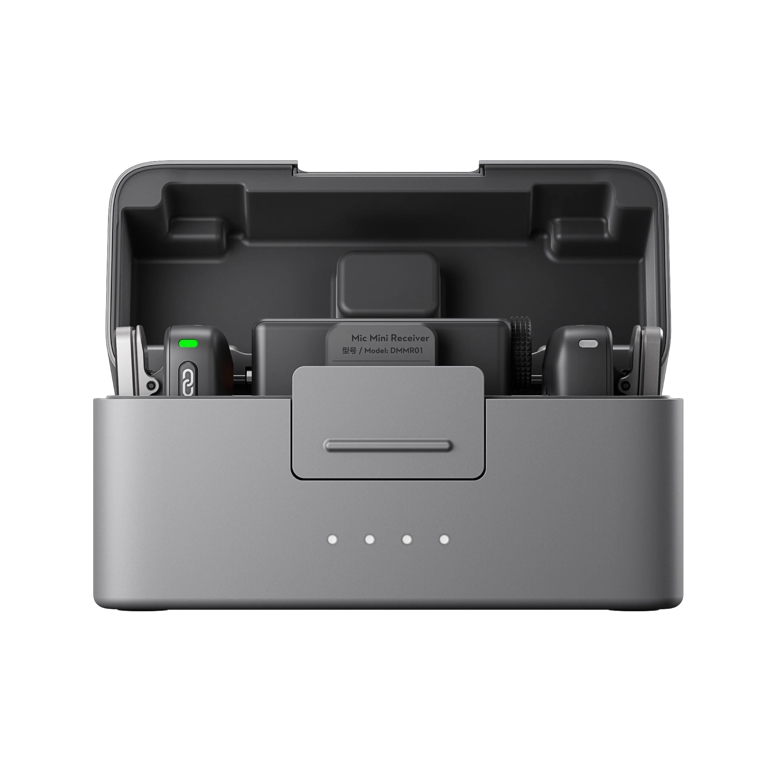 

Mic Mini Wireless Lavalier Microphone Kit 2 TX 1 RX Charging Case Professional Audio Video Recording Vlogging Content Creation