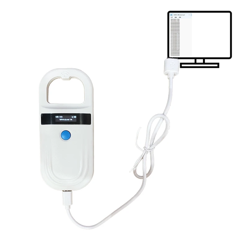 ISO RFID FDX-B Micro ID microchip scanner Identify reader for Equine,Breed dog rescue,companion pet veterinary,Animal Hospital
