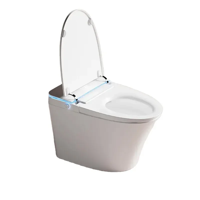 High Quality Chinese WC Toilet Auto-Open Close Lid Auto Flushing Smart Toilet Intelligent Toilets