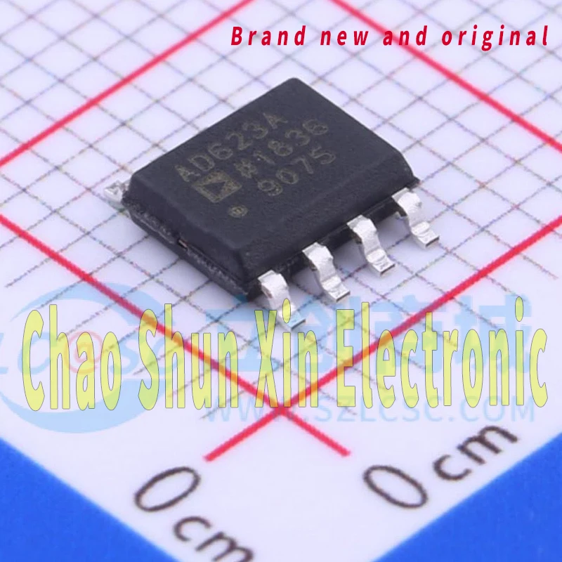 Brand New Original Ad623Arz-R7 Ad623 Sop-8 Single Power Supply High-Precision Instrument Amplifier Chip Digital Components