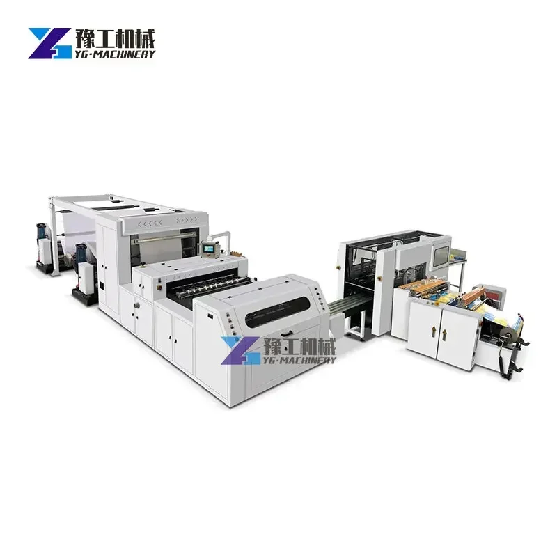 Automatically Paper Processing Roll To Sheet Paper Cutting Machine Reams Packing Machine Small A4 Paper Cutting Machine