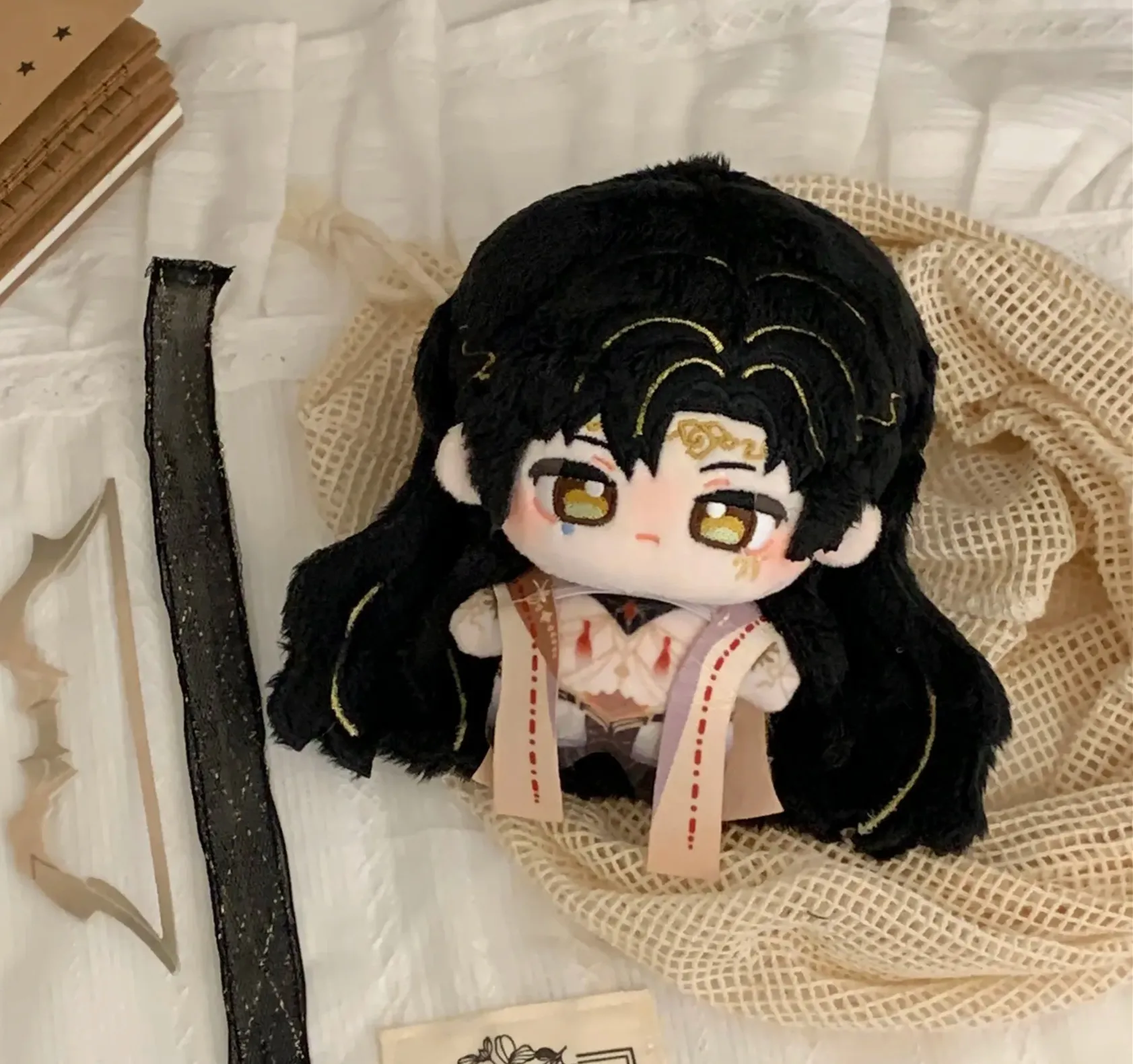 Zayne 10cm Love and Deepspace Zayne Stuffed Plushies Doll Clothes Keychain Bag Pendant Ornaments Anime Game Toy Kids Gift  Cospl view 6