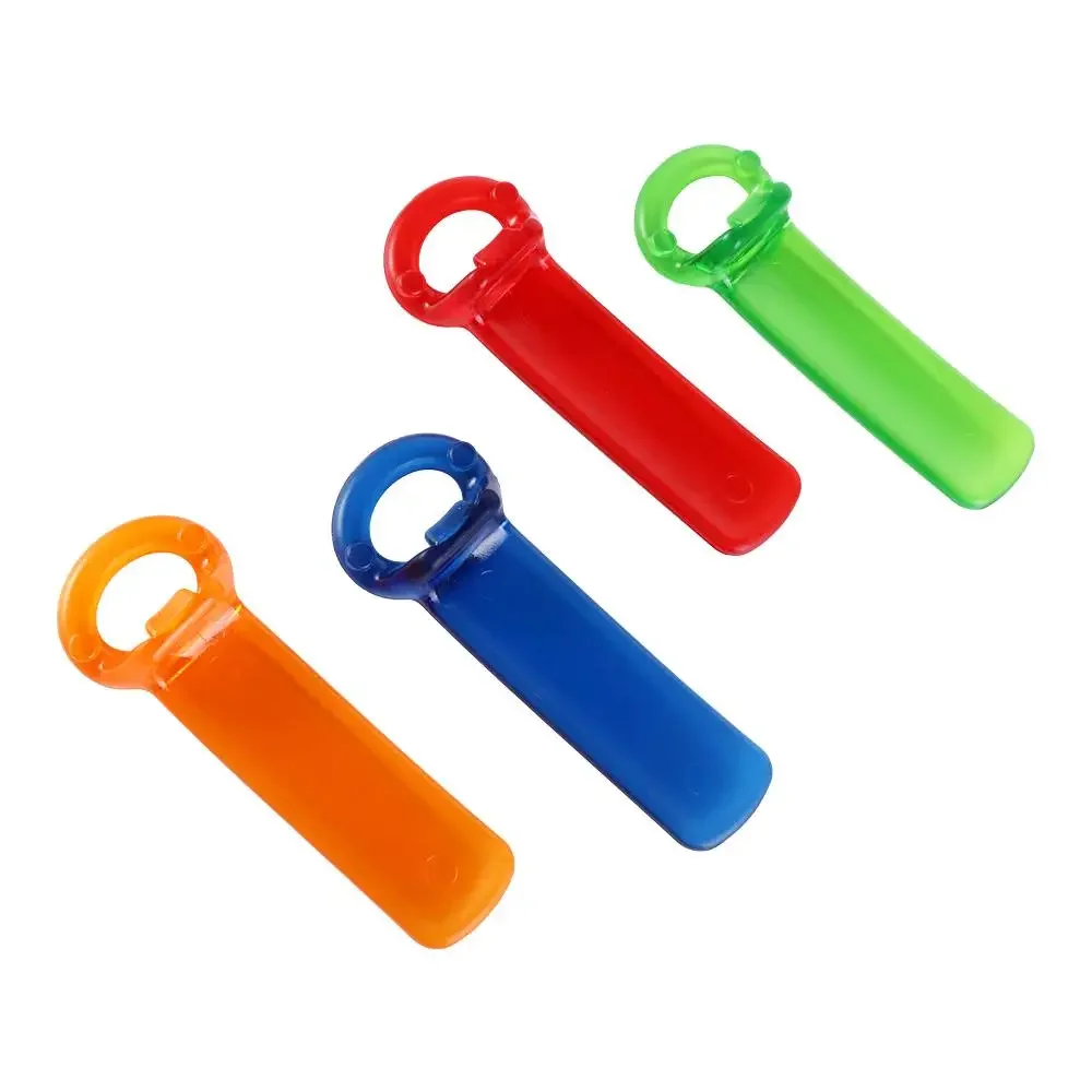 New Plastic Corkscrew Opener Multi Color Trump Shape Bottle Top Opener Multi-Purpose Jar Opener Portable Durable Kitchen Tools