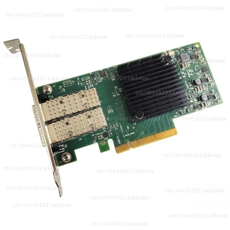 Compatible with MCX4121C ConnectX-4 network interface card, 25GbE dual-port SFP28, PCIe 3.0 x8, in good condition
