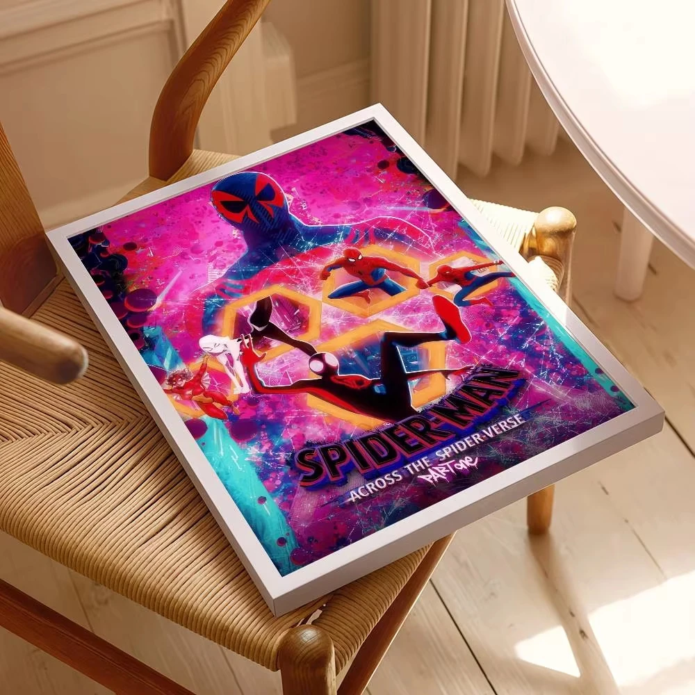 1 Stück Film S-S-Spider COOL M-Man Across Verse Vintage Poster Retro Papier Raum Bar Café Dekoration – Detail 13