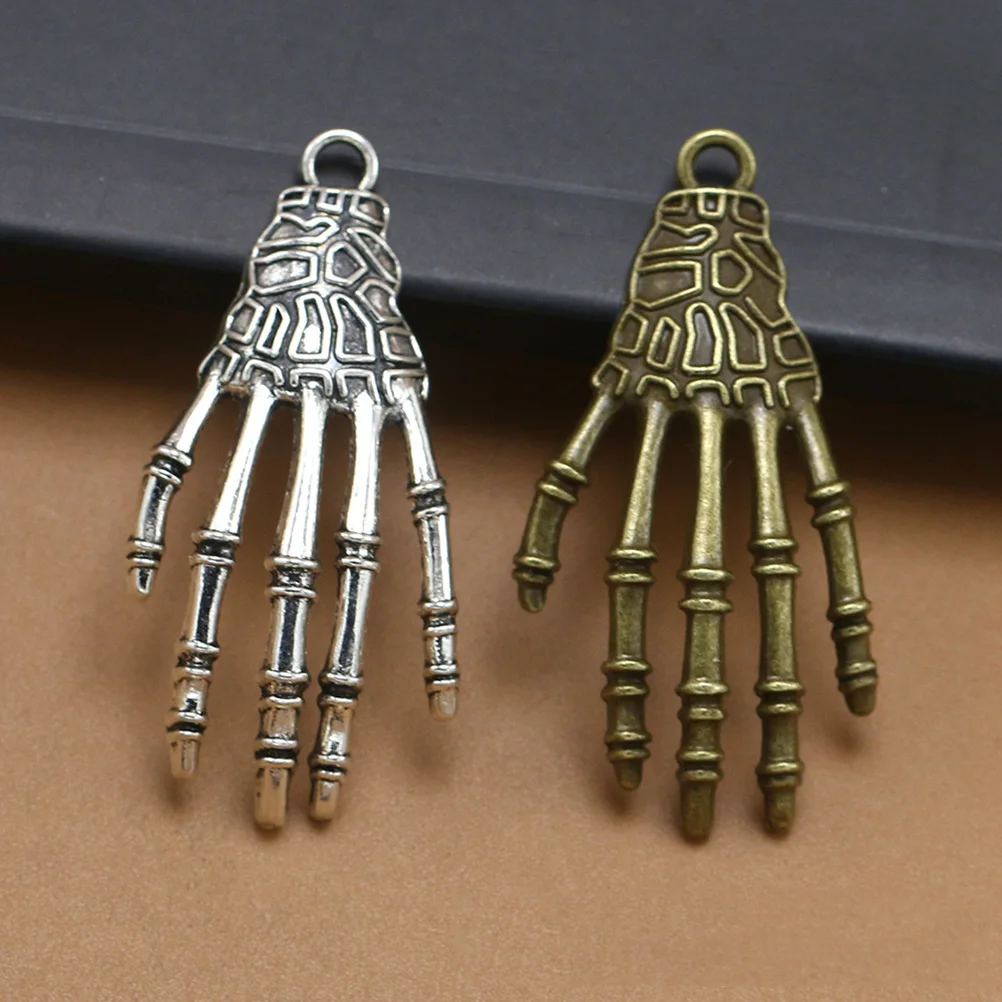 

20pcs Alloy Bone Pendant Charms Diy Jewelry Making Accessories Necklace Bracelet Keychain Decor Bronze Durable Craftsmanship