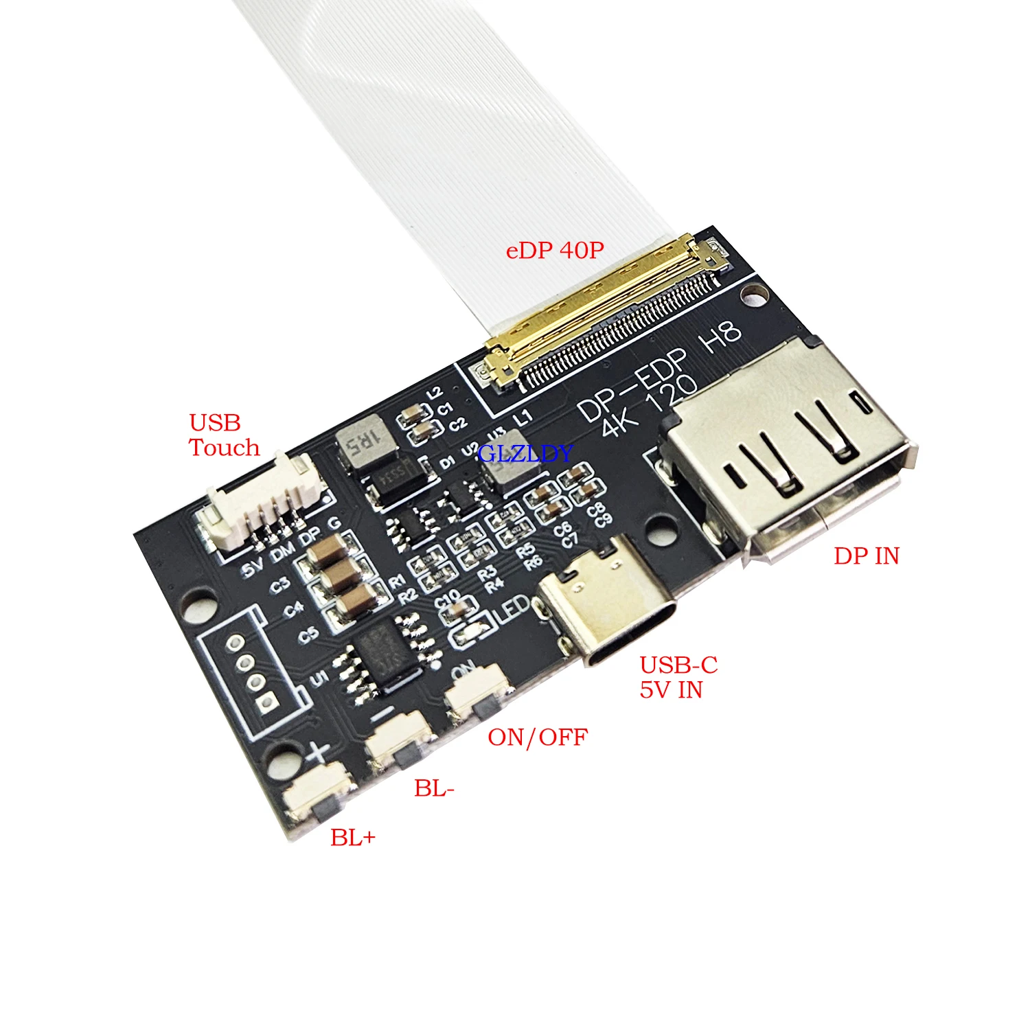 iPad 10.2 LCD Control Motherboard 2019 2020 2021 Retina Screen Driver Board DIY Monitor Adapter Card Display Port Type-c Power - view 2