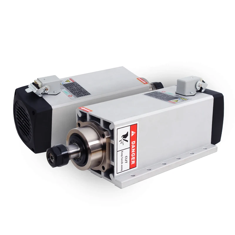 Spindle 3.5kw 300HZ 18000Rpm ER20  Air Cooling Cnc Spindle  Motor