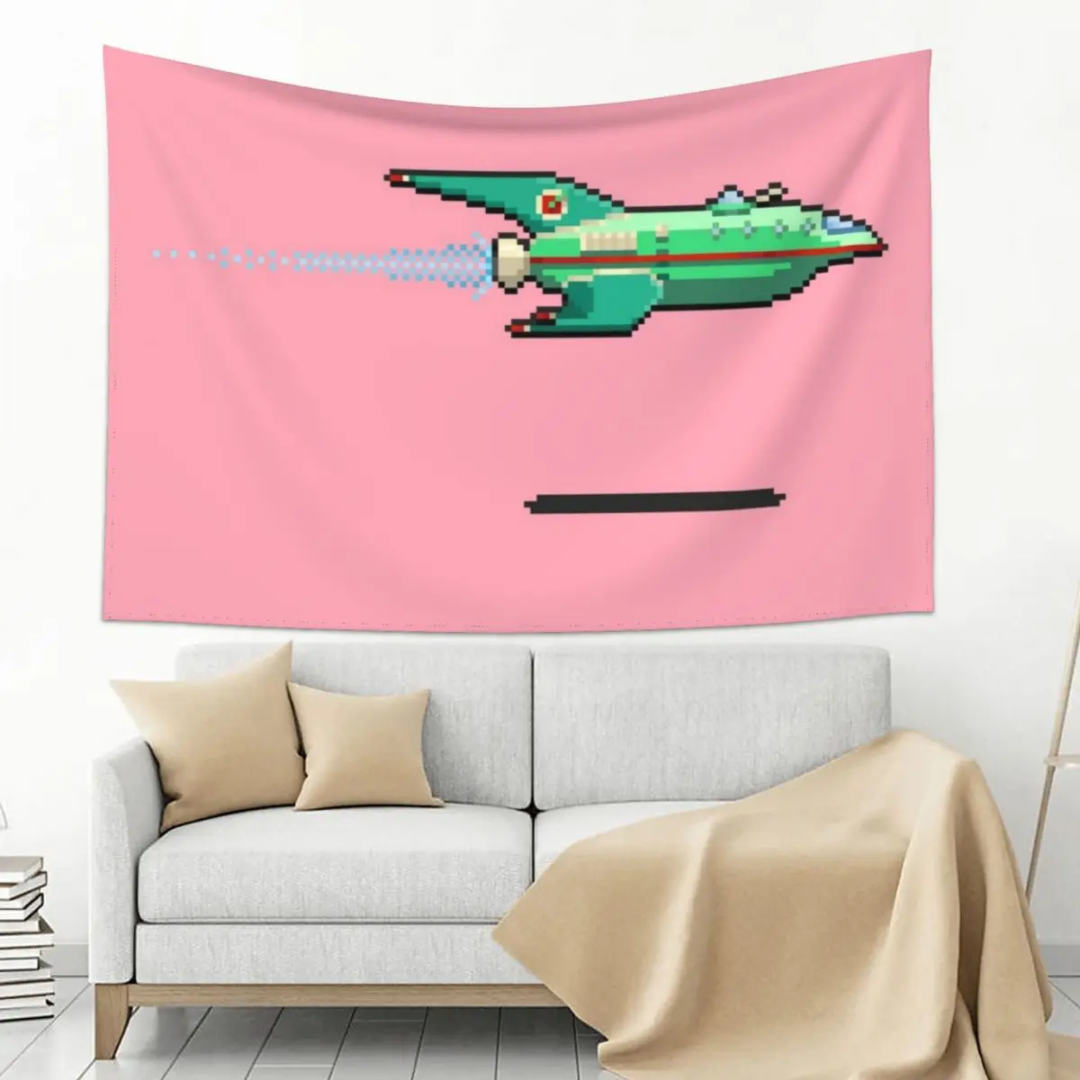 

Space Delivery Ship Tapestry