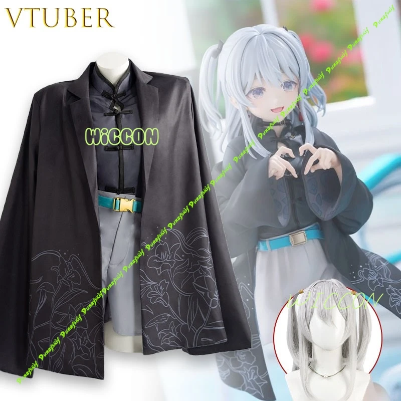 ‌ ‌ ‌ ‌ Disfraz de VTuber Nekomimi Tororo, disfraz de Personaje de Anime, traje de juego de rol, abrigo Cos, disfraz de fiesta de Navidad y Halloween