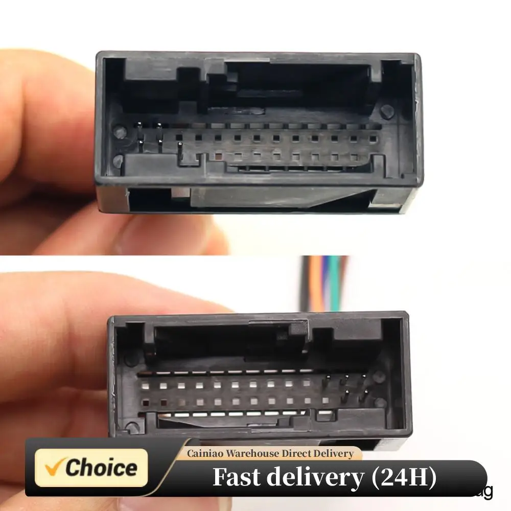 12V Rearview Camera Adapter RGB To AV Reverse Camera Interface Reversing Camera Signal Converter for VW RCD510 RNS510 RNS315