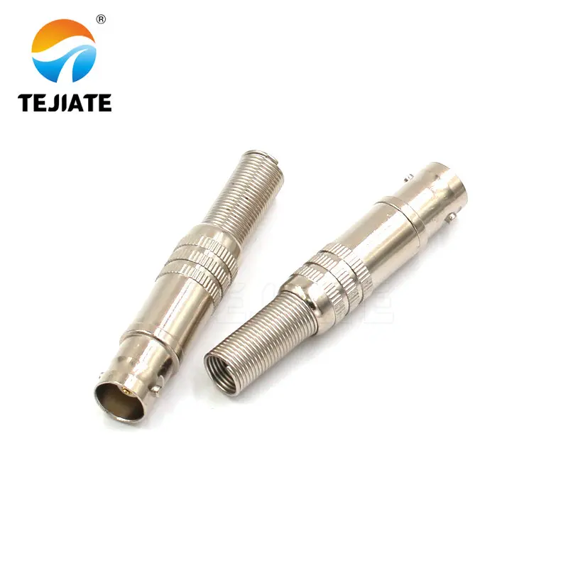 1PCS BNC-J-3/BNC-K/J-5 Tejiate Solderless Connector for Security CCTV Male and Female Adepter