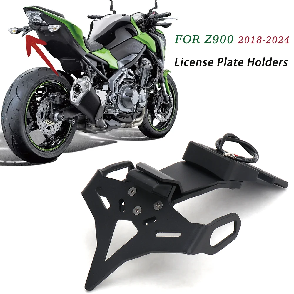 

For KAWASAKI Z900 Z 900 2024 2018-2023 New Motorcycle Rear License Plate Mounting Bracket Fender Eliminator Finishing Device