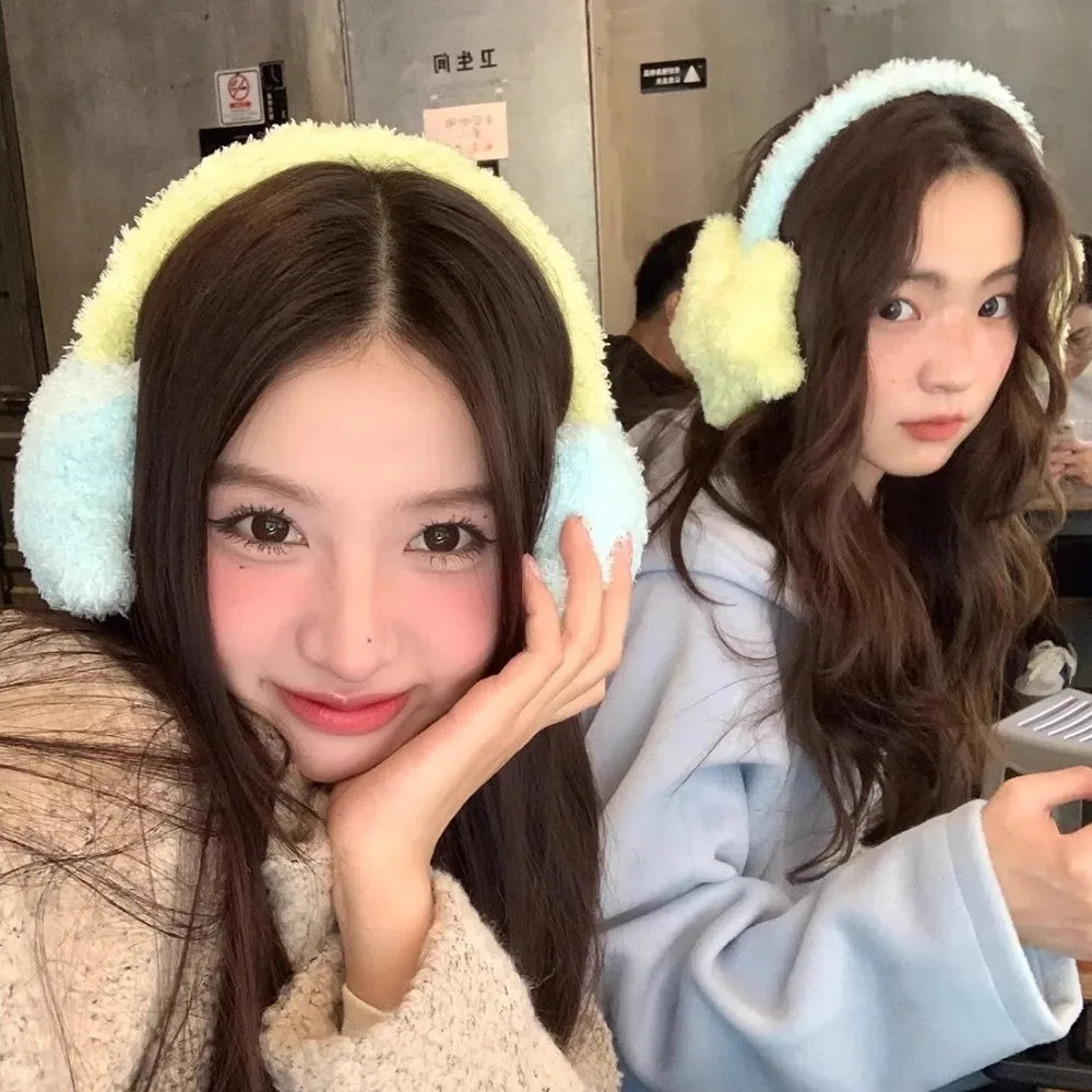 New Y2K Star Plush Earmuff Keep Warm Ear Protection Ear Cover Cold Protection Warm Earplugs