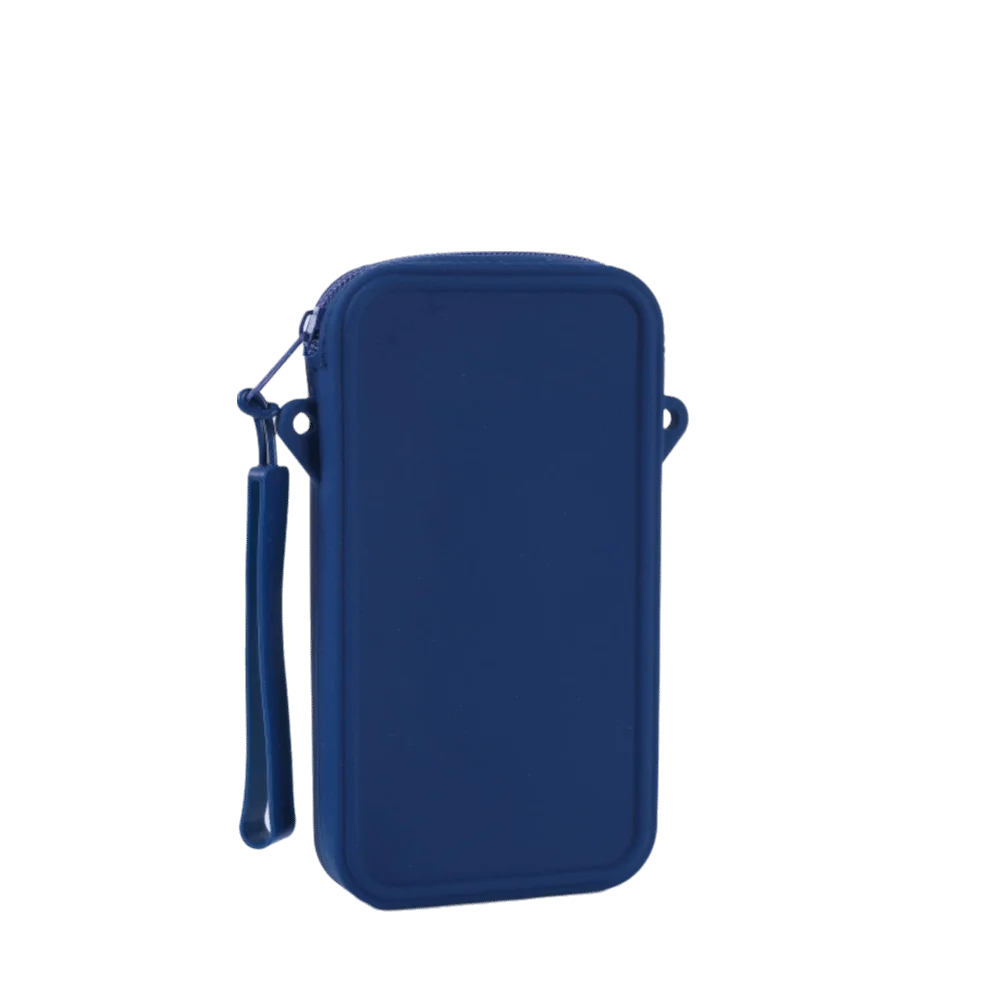 Silicone Multi-Use Makeup Bag Waterproof Solid Color Square Storage Organizer Shockproof Universal Portable Cosmetic Bag Travel