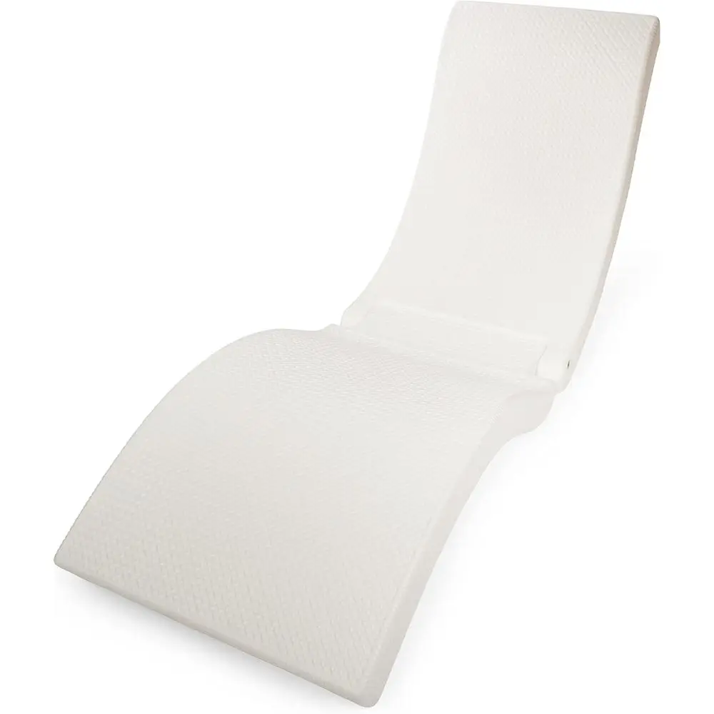 Sol Sonoma Flotadores de piscina y sillón para patio 2 en 1 para adultos, silla de playa duradera y chaise lounge para exteriores, soporta hasta 250 libras, W