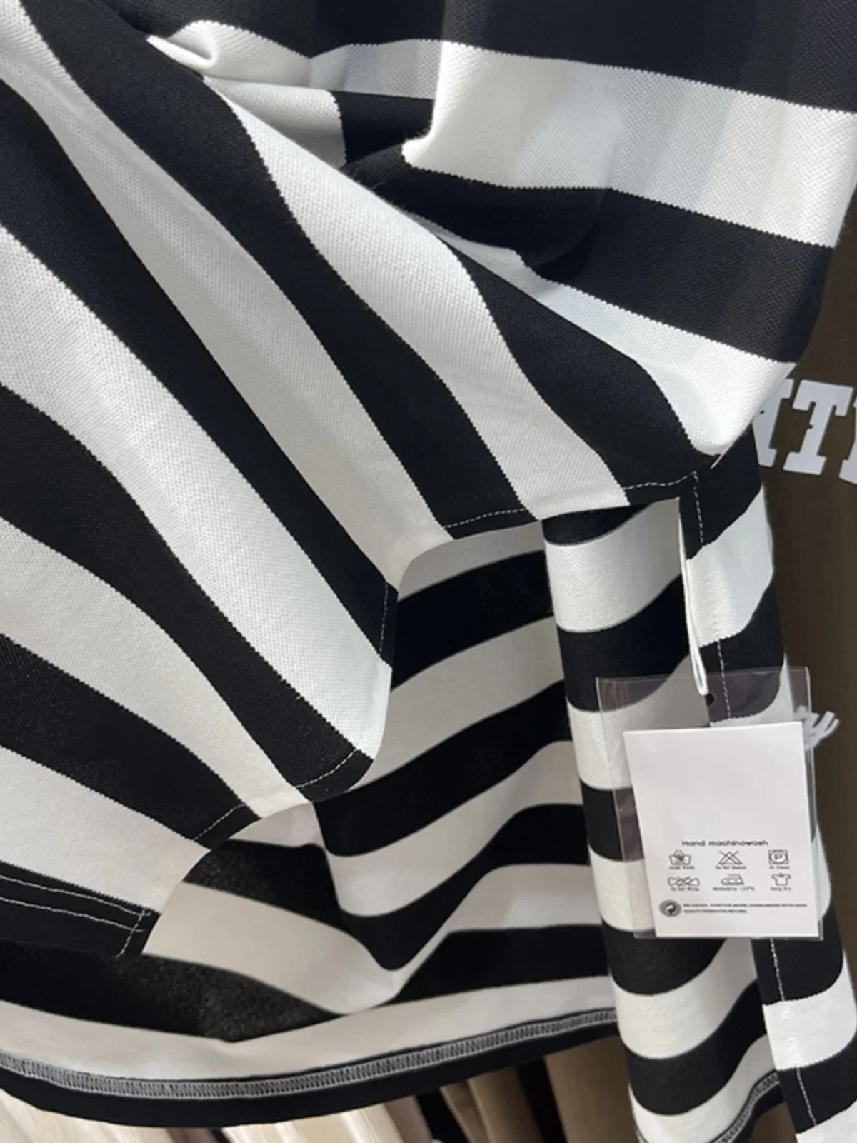 Été Faionable grande rayure imprimé femmes Dr décontracté paresseux t-shirt jupe longue a-ligne rétro rond Ne ort Sve Dr