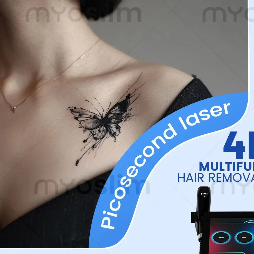 

2026 Newest 4 In 1 Diode Laser Pico 808 Carbon Peeling RF Ipl Nd Yag Picosecond Laser Opt Hair Removal Tattoo Removal Machine