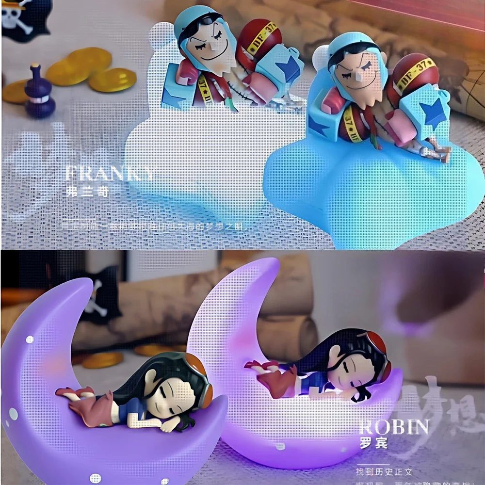 ワンピース アニメ ルフィ ゾロ ナミ サンジ チョッパー ナイトライト フィギュア ブラインドボックス スイートドリーム 光るオーナメント ミステリーボックス おもちゃ ギフト
