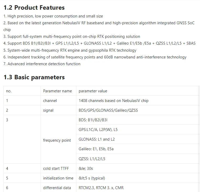 GPS-RTK-Modul UM960 Entwicklungsboard BDS/GPS/GLONASS/Galileo/QZSS Hochpräzises Zentimeter-Genaues Differentielles RTK 20Hz – Detail 2