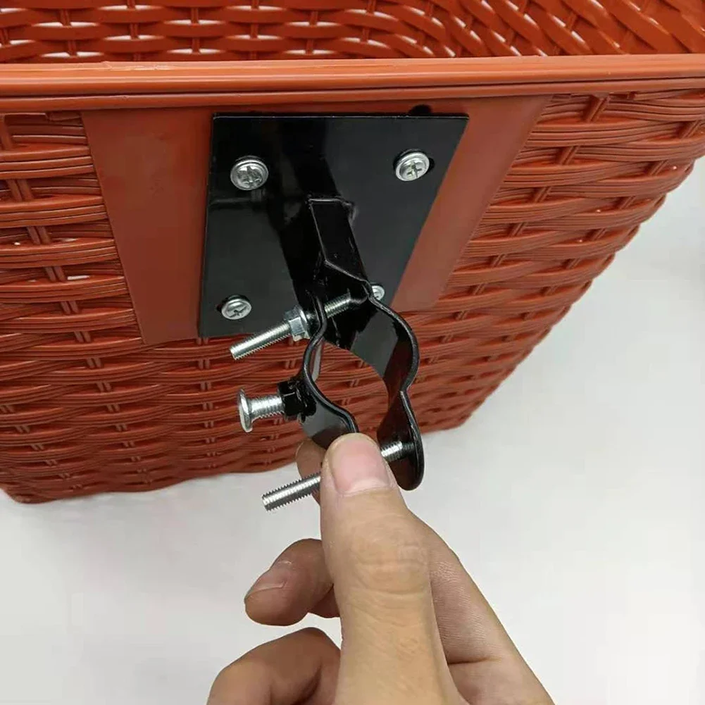 

For Folding Bikes Bike Accessory Bike Basket Holder Bike Accessories 9cm X 6.8cm Easy Install Bike Holder Bike Accessory
