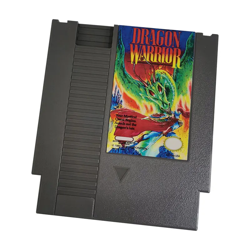 Dragon Warrior NES For PAL and USA Version Famicom Game Console - 8 Bit 72 Pin Vidoe Game Cartridge