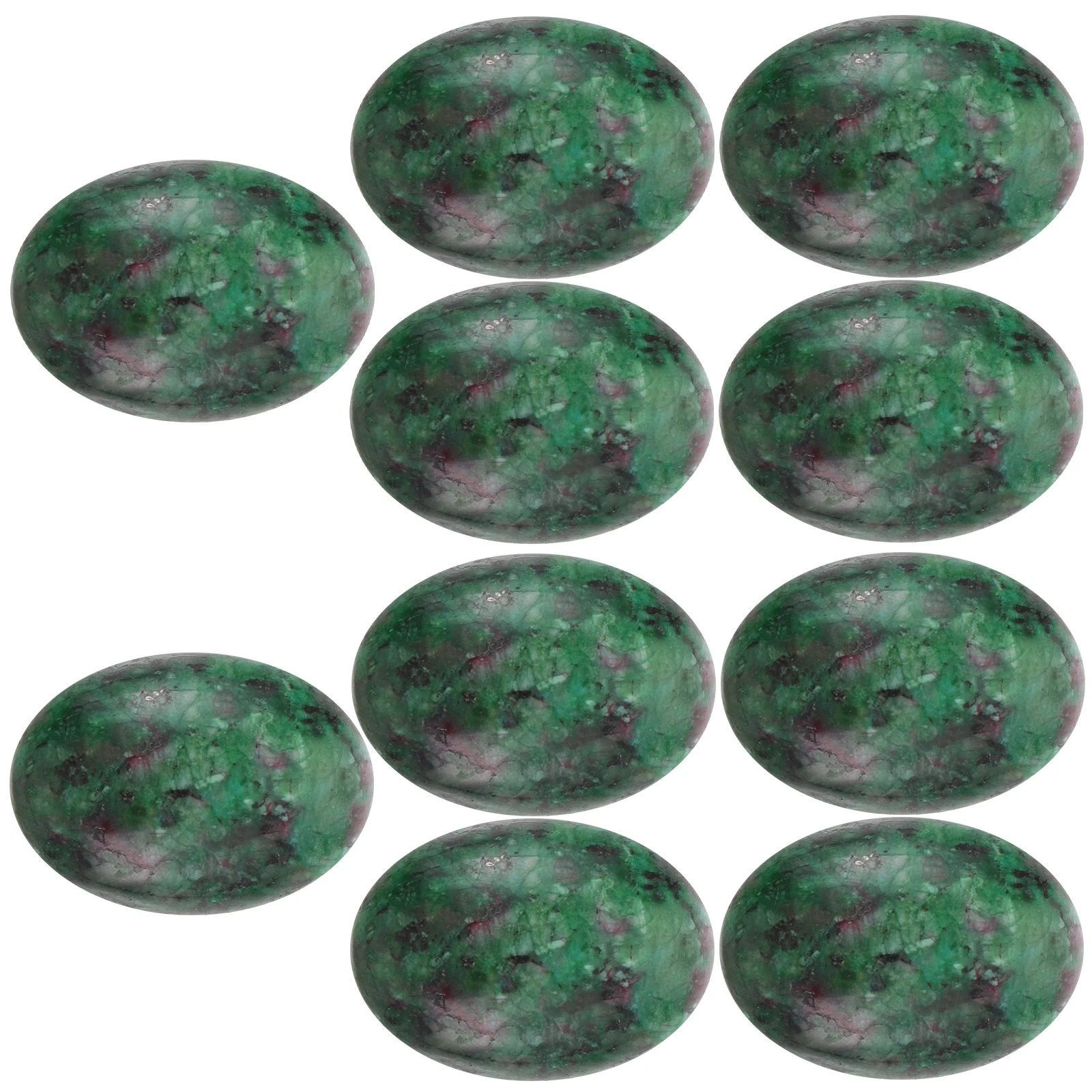 

5Pcs Flat Back Cabochons Natural Stone Beads for Jewelry Making Craft Gemstones Stones for Jewelry Making DIY Cabochons