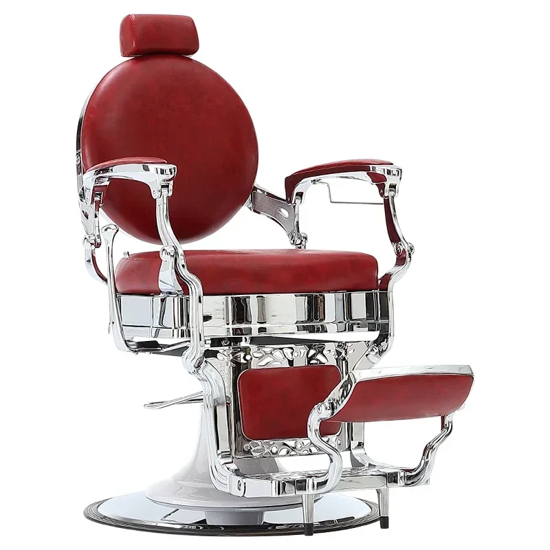 

ss03 Barber Shop Retro Chair Hair Salon Can Put down Hot Dyeing Barber Chair Hair Salon Hair Cutting Chair