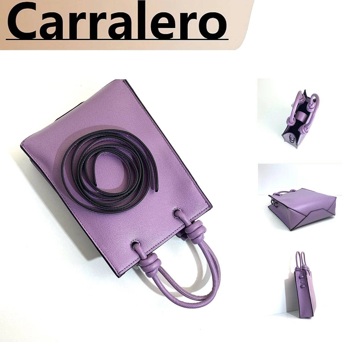 Carralero Aurora European and American Spanish bear luxury classic knot handbag fashion trend women's bag fashion bag