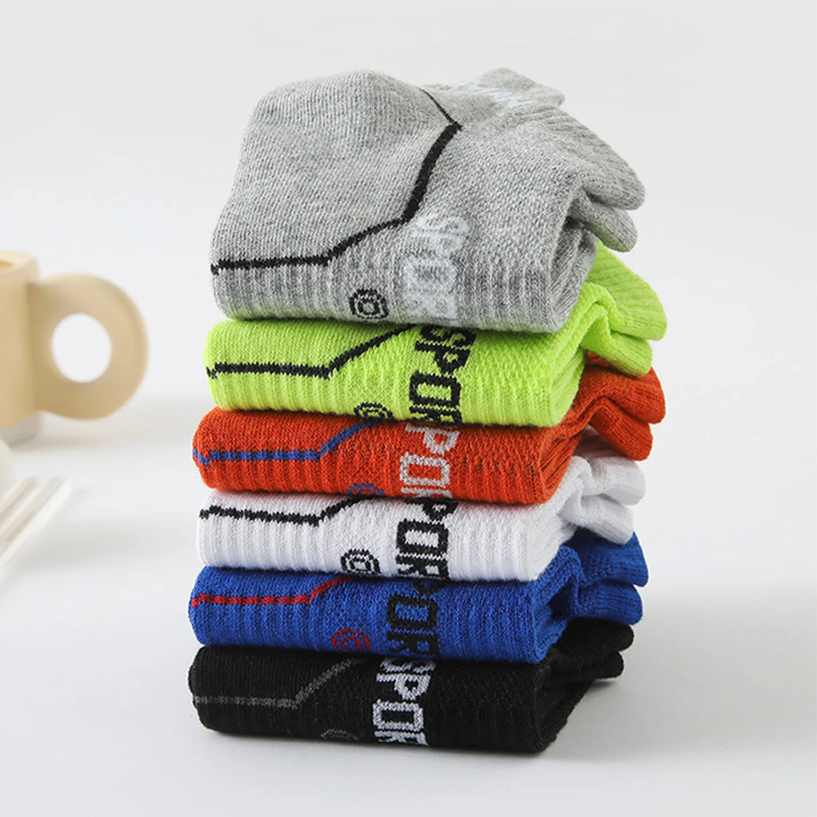 

Men's Summer Low Cut Sports Socks, Breathable Mesh Design, Sweat Absorbent, Anti-Odor for Running, Walking, and Training