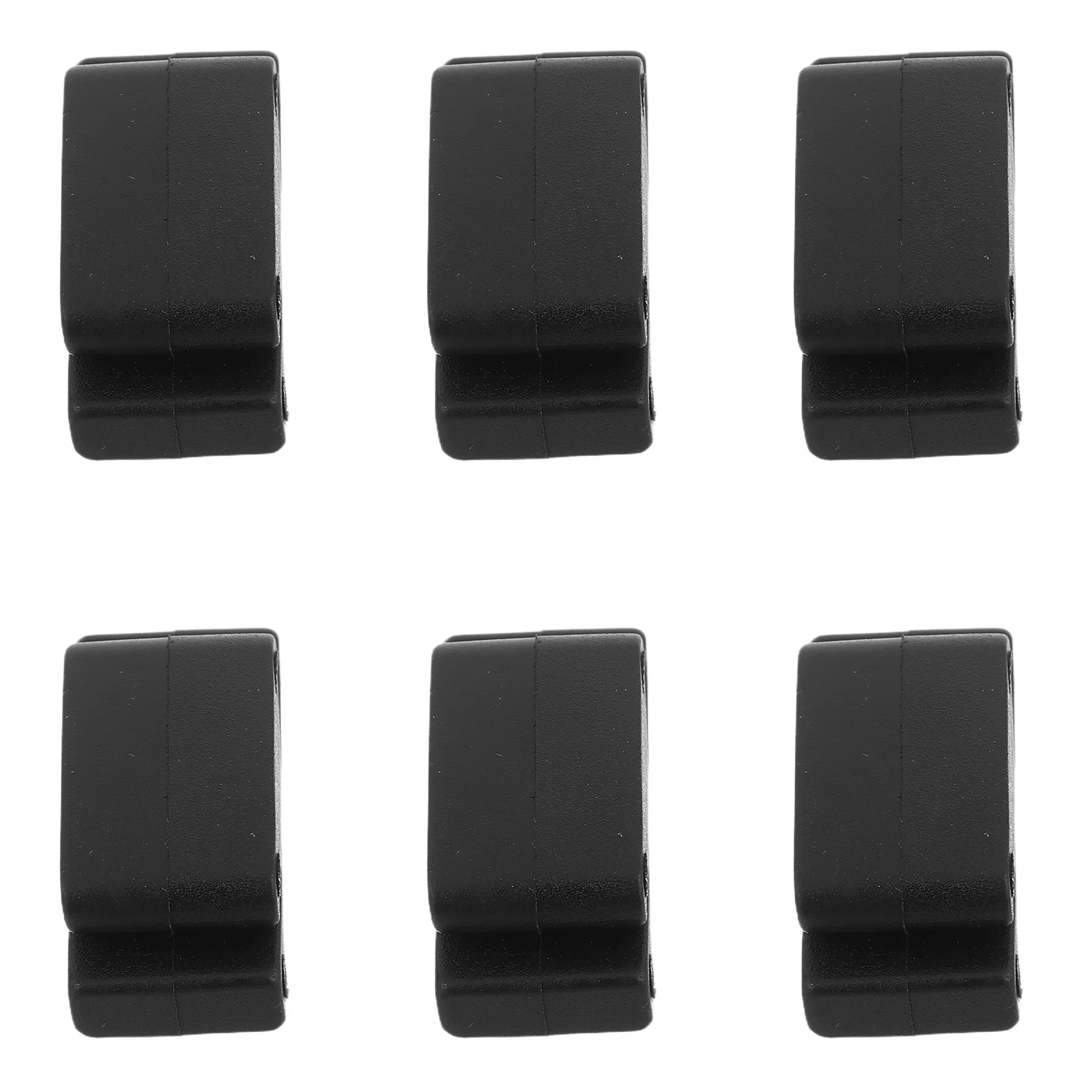 

6Pcs Guitar Headstock Pick Holder Rubber Storage Clip Multifunctional Accessory for Acoustic Electric Bass Ukulele Musicians