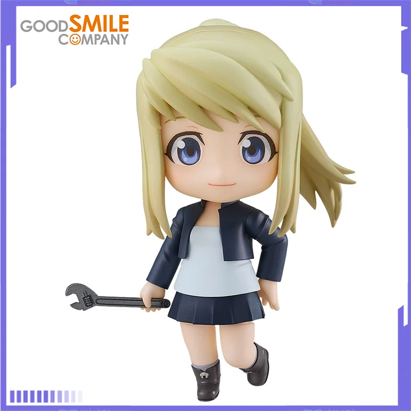 

In Stock Original Good Smile Nendoroid 2474 Fullmetal Alchemist Winry Rockbell Action Figure Anime Model Collectible Toys Gift