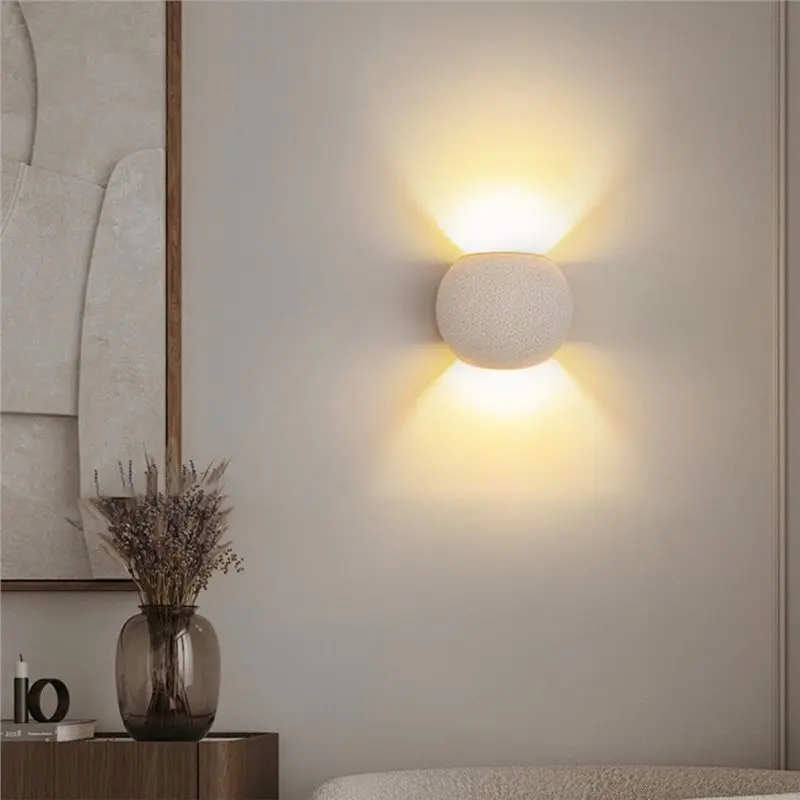 Up Or Down Light Wall Light Industrial Style Wall Lamp Living Room Hallway Bedroom Sconces Novel Cement Design C-B51B