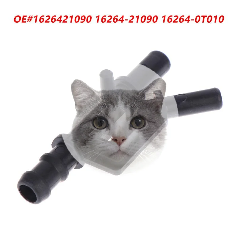 High quality16264-21090 1626421090 16264-0T010 Automobile Water Pipe Joint For Car HOSE WATER BY-PASS Tool Parts Autoparts