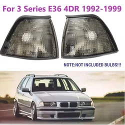 For 3 Series E36 4DR 1992-1999 1 Pair Car Corner Turn Signal Light Corner Lights Lamp With 4 Colors Lens 63138353279/63138353280