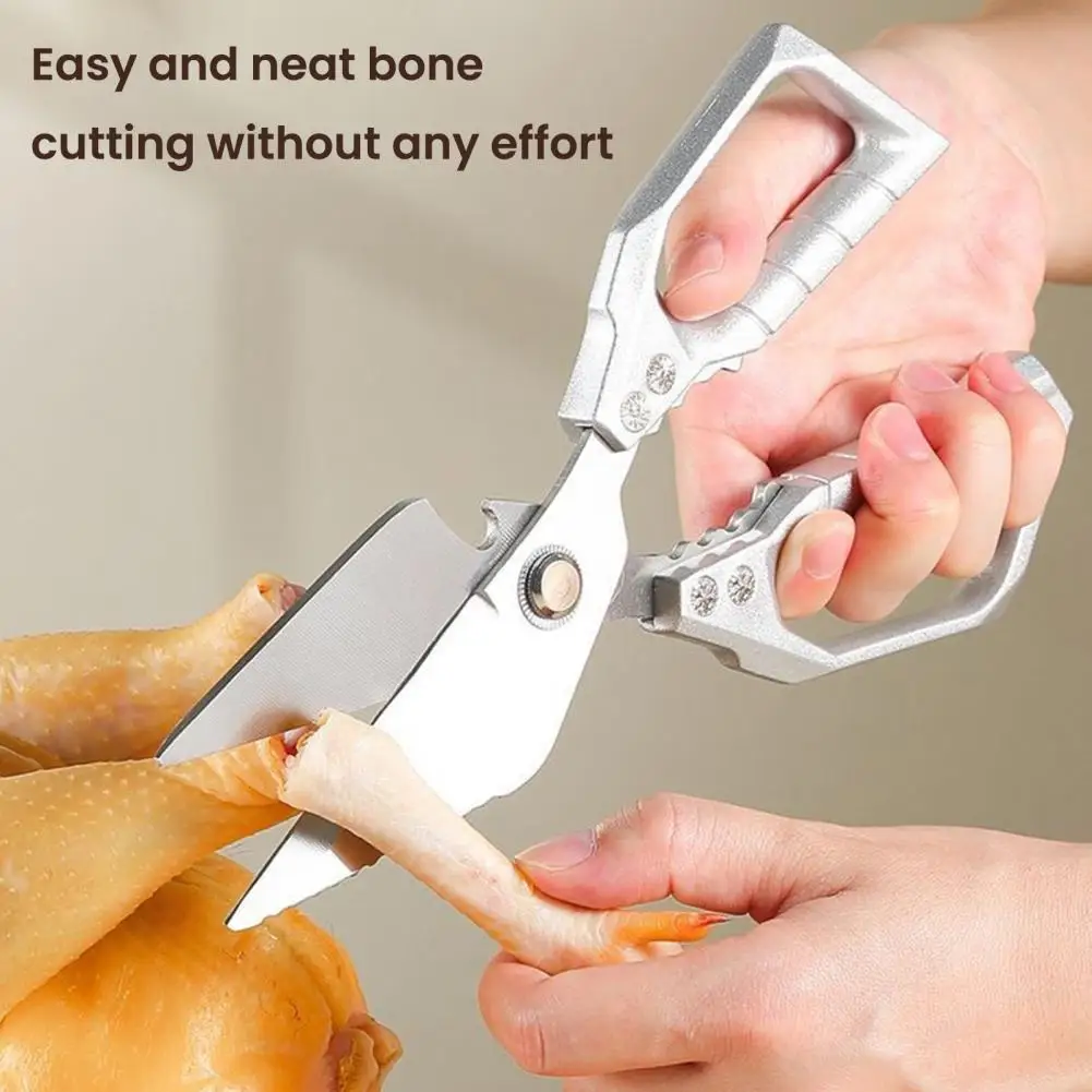 Stainless Steel Kitchen Scissors Sharp Blade Kitchen Shears Heavy Duty Stainless Steel Kitchen Shears for Cutting Meat