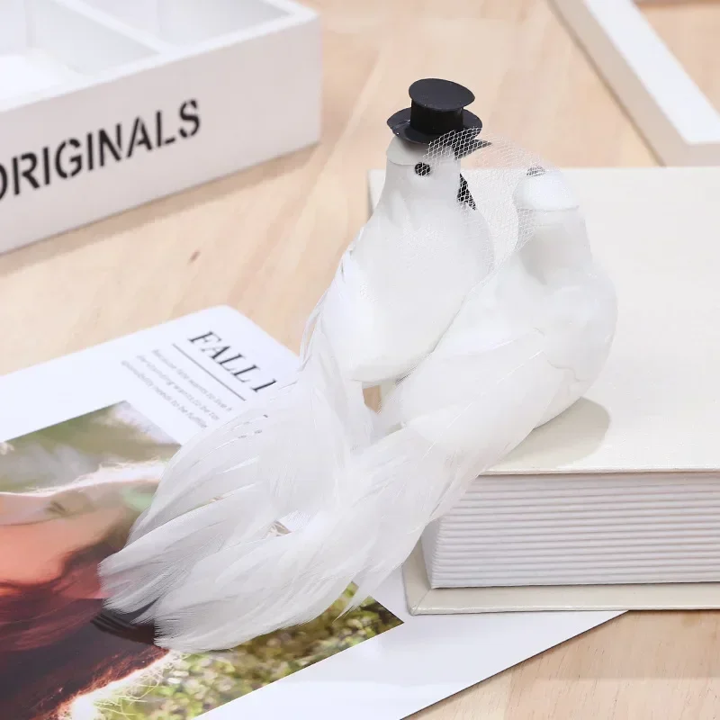 Les couples de pigeons symboles d’amour, de paix et de décoration intérieure
