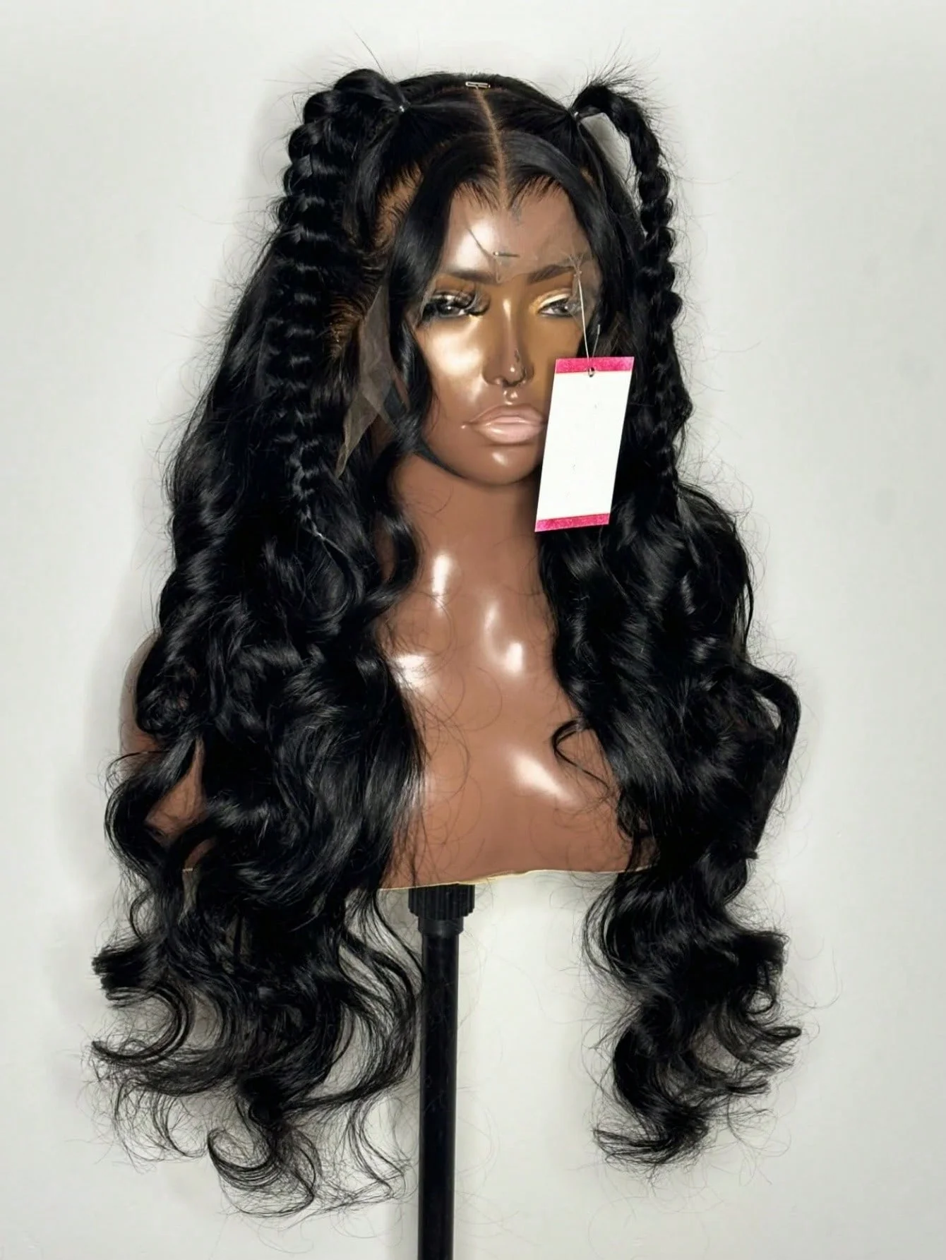 13x4 الجسم موجة الدانتيل الجبهة الباروكات شعر الإنسان قبل قطعها HD الدانتيل الشفاف شعر مستعار أمامي مع شعر الطفل