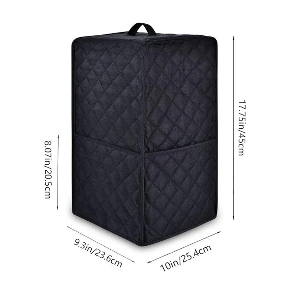 Waterproof Dust Cover Blender Cover Waterproof Nylon Construction Integrated Storage Pockets Waterproof Blender Cover