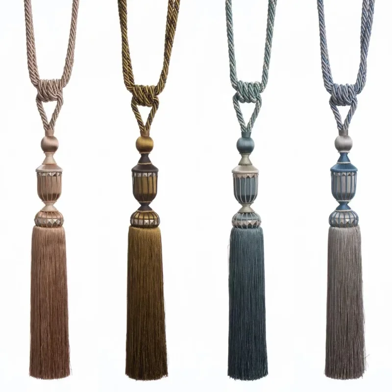 Manufacturer Curtain Accessories Curtain Straps Hanging Ears Binding Ropes Hanging Balls Wholesale
