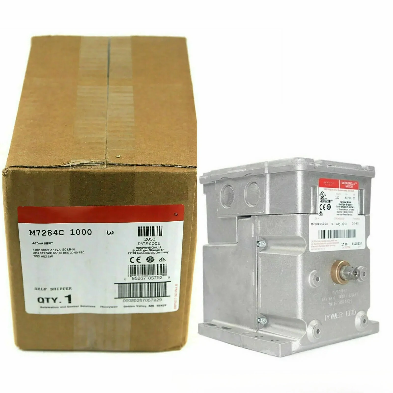 

1 year warranty New Modutrol Motor M7284C1000 M7284C-1000
