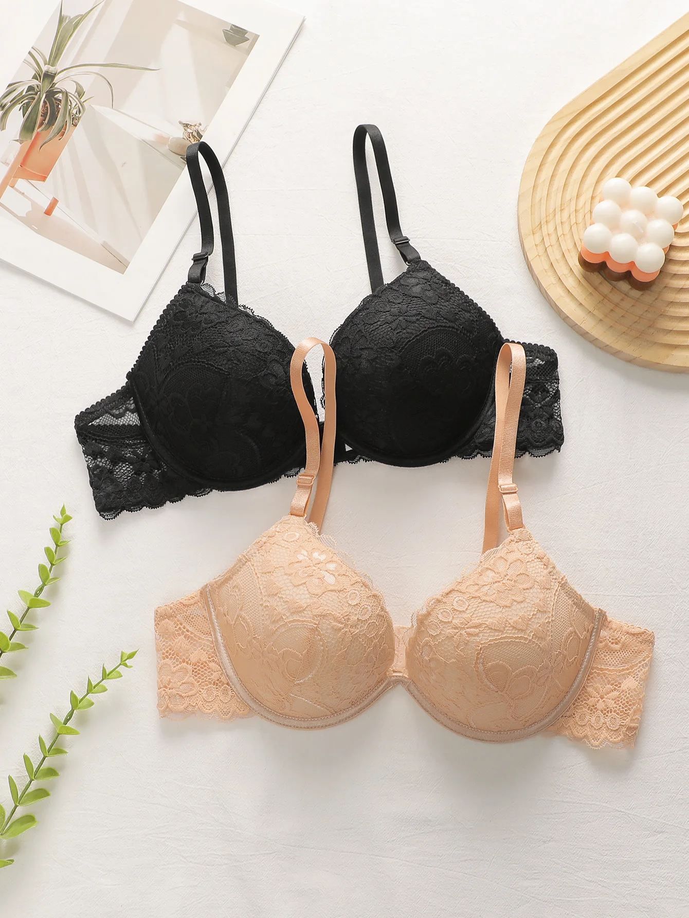 

Женский разноцветный сексуальный кружевной бюстгальтер с вышивкой и стальным кольцом, удобный прозрачный облегающий бюстгальтер пуш-ап A612